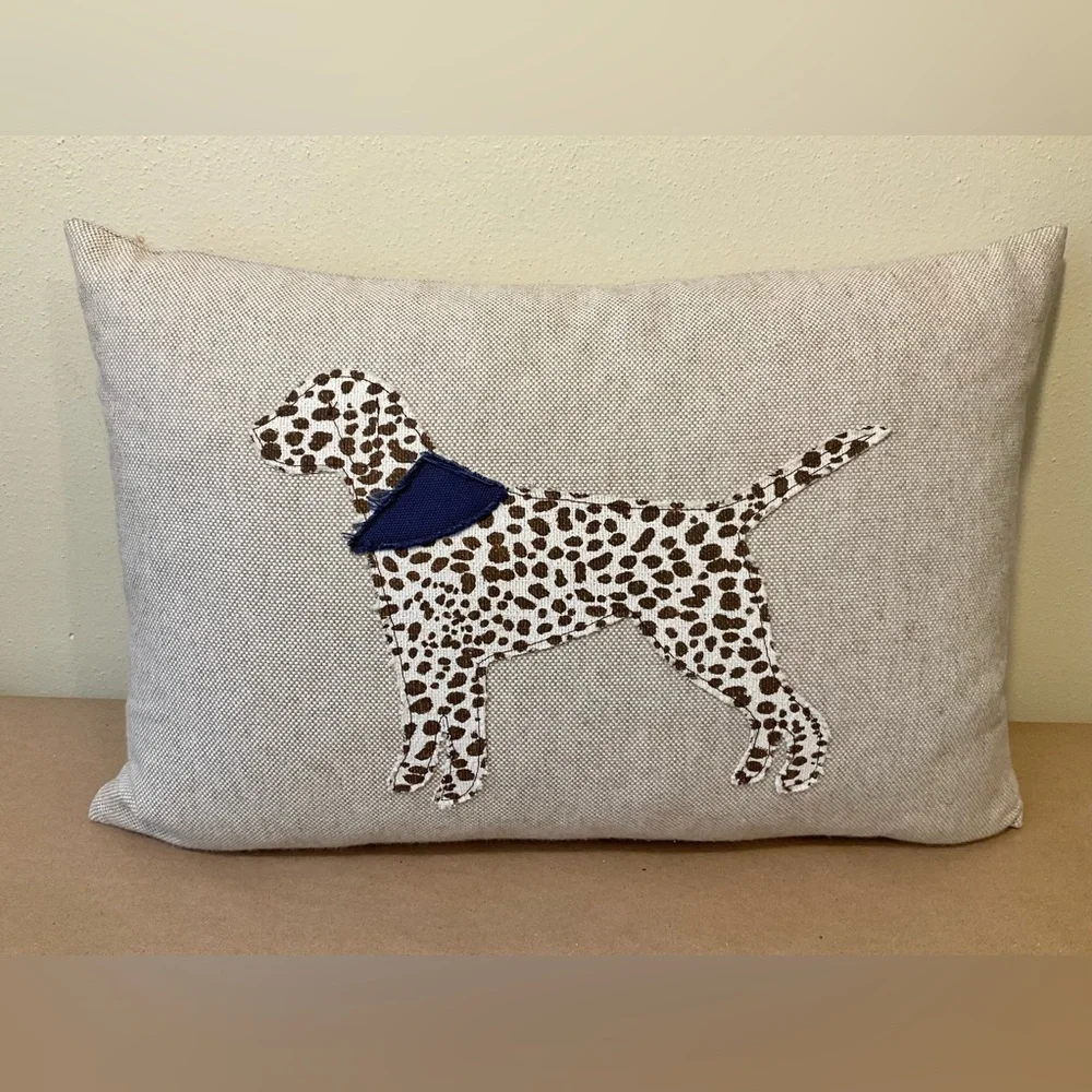 Restoration Hardware Baby & Child Appliqué Dog Pillow